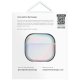 Uniq Iridescia Case for Apple AirPods 4, Holo White