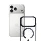 3Mk Protection iPhone 17 Pro Case Satin Armor MagCase, Transparent Black