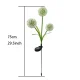 Solar Garden Light Forever Light SUNARI FLS-95 Ornamental Garlic 3000K 600mAh
