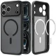 Spigen Ultra Hybrid MagSafe Case for iPhone 18 Pro / 17 Pro - Frost Black