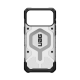 UAG Pathfinder Clear MagSafe Phone Case Cover iPhone 17 Pro Max - White and Gray