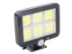 Outdoor Garden Light Solar Night Lamp with Motion and Twilight Sensors, 120 LED