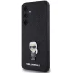 Karl Lagerfeld Samsung Galaxy A55 Case Fixed Glitter Ikonik, Black