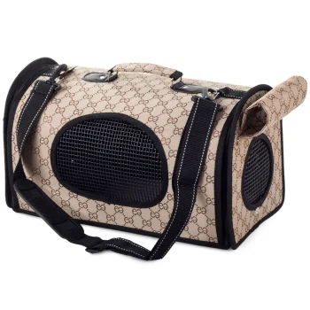 Soft-Sided Pet Carrier for Cats, Dogs and Small Animals, Beige