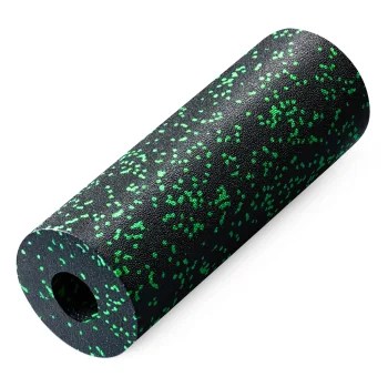 4FIZJO EPP Foam Massage Roller 45 cm, Black/Green