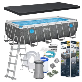 Bestway 561MB Power Steel Frame Pool 488x244x122 cm