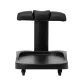 Azzurro Pedicure Foot Bath Trolley with Adjustable Footrest, Black