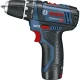 Cordless Drill Driver Bosch GSR 12V-15, 2x 2.0 Ah