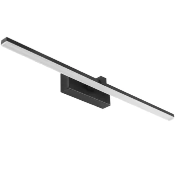 Over the Mirror LED Lamp Light for Bathroom 40cm, Black