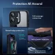 ESR Classic Hybrid MagSafe Case + Tempered Glass Set for iPhone 17, Clear Black