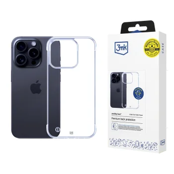 3mk Just20g Clear Case for Apple iPhone 13 Pro Max, Transparent