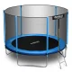 Garden Trampoline 8ft / 252 cm with Outer Net and Ladder Neo-Sport