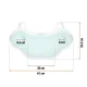 Ricokids Sinco High Chair Tray, Turquoise