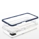 Hybrid Armor Clear 3 in 1 Case for Samsung Galaxy A22 4G, Blue