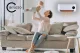 Fan Electric Heater with Remote Control, 1000W/2000W