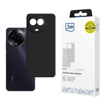 3mk Matt Case for Realme C67 5G, Black