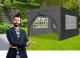 Стены для садового шатра (павильона), Cерые | Walls for Garden Tent