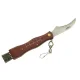 Folding Pocket Knife with a Brush for Mushroom Hunting Foraging (Mushrooming)