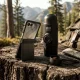 Tech-Protect Kevlar Pro Case for Samsung Galaxy Z Flip 8 with Hinge Cover and Dual Kickstand, Black