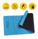4FIZJO Non-Slip Yoga Mat 4 mm, Blue