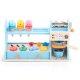 Wooden Cafe Playset for Kids Nukido NK-880 Coffee Shop & Ice Cream Counter Toy