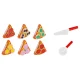 Wooden pizza with accessories, 21 cm