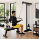 Wall-Mounted Lat Pulldown and Low Row Trainer 4FIZJO CrossPULL