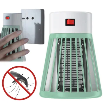 Compact Plug-in UV Insect Killer Lamp