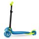 Ricokids Loco three-wheel scooter for kids, blue-green