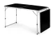 Multigarden Folding Camping Table, Black, 180x60 cm