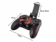 Wireless Bluetooth Gamepad with Phone Holder for Android / iOS / PC Black