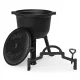Multigarden VK5L BLACK Cast Iron Campfire Pot with Legs, 5L, Black
