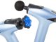 Body and Back Massage Gun with 5 Attachments, Blue
