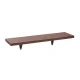 Maclean MC-331 Wall Shelves, 6 pcs, Walnut
