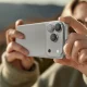 AmazingThing iPhone 17 Pro / 17 Pro Max Lens Glass with Silver Aluminum Frame