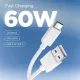 Spigen Essential EB6015AC USB-A to USB-C Cable 60W 150 cm, White