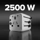 SBS TEADAPTUNI Universal Travel Adapter, White
