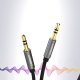 Ugreen AV119 3.5mm AUX Audio Cable 1m, Black