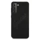 Guess Samsung Galaxy S21+ Case Silicone Vintage Script, Black