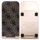 Guess 4G Pattern MagSafe Foldable 2-in-1 15W Inductive Charger, Brown
