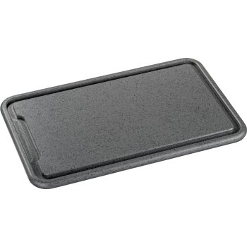Zassenhaus 60034 plastmasas griešanas dēlis, 36x23 cm, tumši pelēks