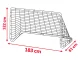 Neo-Sport Football Goals Set (2 pcs), 183x122x61 cm
