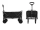 Collapsible Utility Wagon for Camping and Beach, 80L, Black