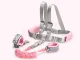 Anti-Lost Child Safety Harness and Wrist Link, Pink