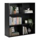 ModernHome S-20-BC 3-Tier Floor Shelf, Black