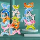 Bakalu Balancing Dogs Wooden Skill Game