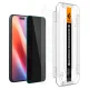 Spigen Glas.tR EzFit Privacy Screen Protector for iPhone 15/16 (2 pcs)