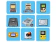 Retro TV Game Console with 20 000 Games, 2 Wireless Controllers, 64 GB Card, HDMI, Black