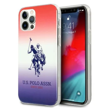 Apple iPhone 12 / 12 Pro 6.1'' US Polo Gradient Collection Case Cover (USHCP12MPCDGBR)