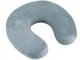 Trizand Travel Pillow, Memory Foam, 28.5x8.5x28 cm, Grey